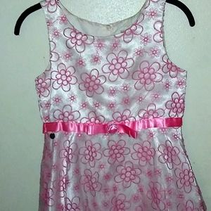 A beautiful flower dress.